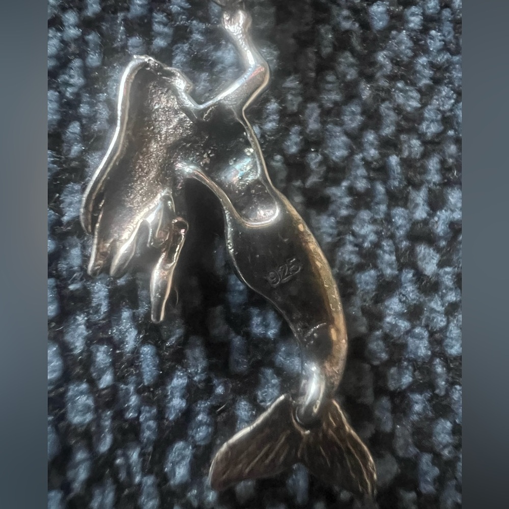 925 Italy chain with mermaid pendant - Picture 6 of 6